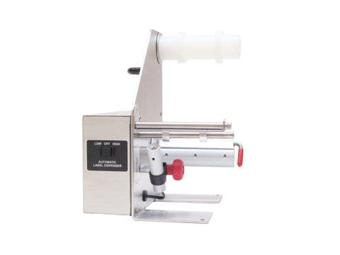 LD-100-U-SS - automatischer Etikettenspender, Edelstahl-Gehäuse, Etikettenbreite bis zu 115mm,
