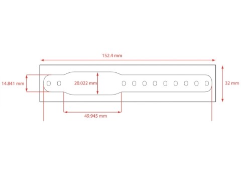 Infasafe-LCB-Red - Clip-(Schnellverschluss)Armbänder für Kinder, rot