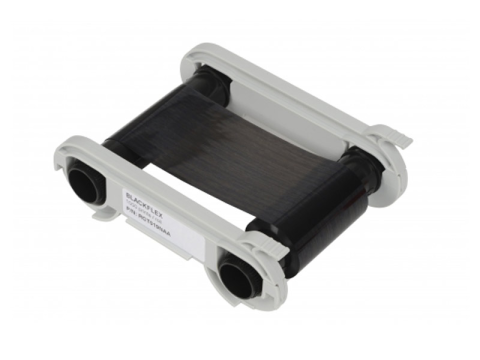 Farbband schwarz monochrom Black Flex, 1000 Karten/Rolle ausschliesslich für Zenius und Primacy