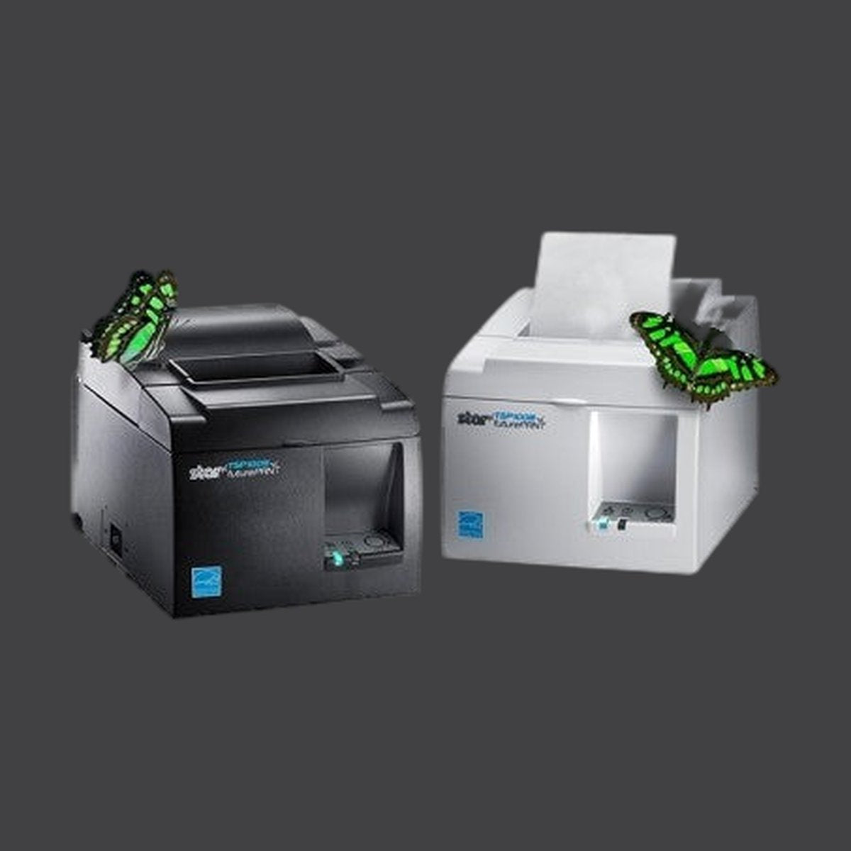 TSP143IIIW - Thermo-Bondrucker mit Abschneider, 80mm, WLAN, weiss