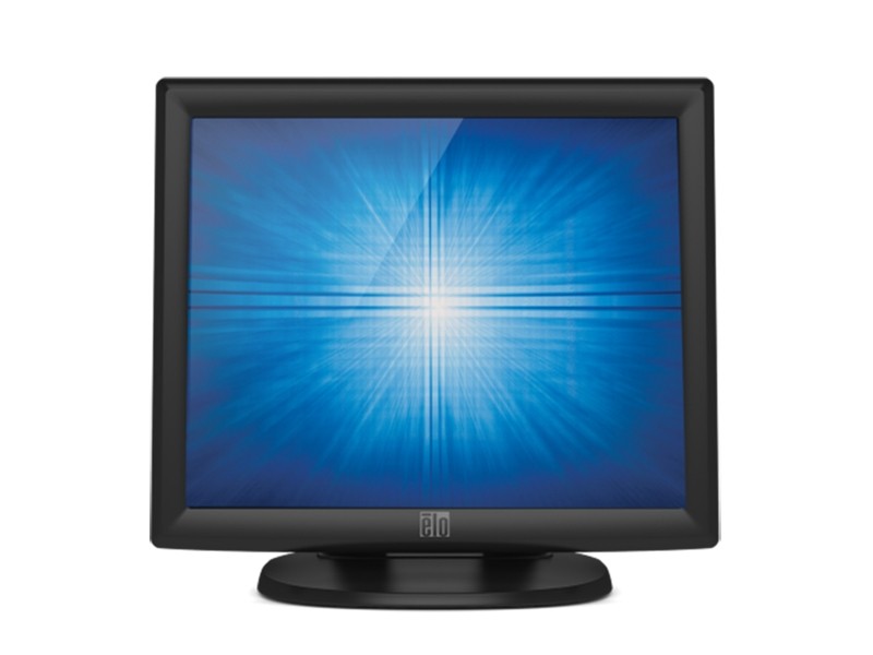 1715L - 17" Touchmonitor, resistiv, entspiegelt, USB und RS232, dunkelgrau