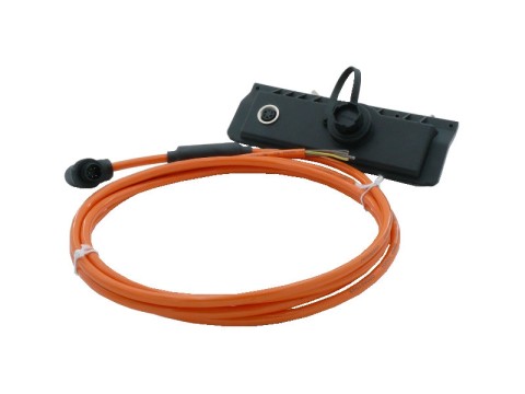 Kabelabdeckung, 5-polig, mit 2.9m Netzkabel (für schnelle Trennung) für SH15 und SH21