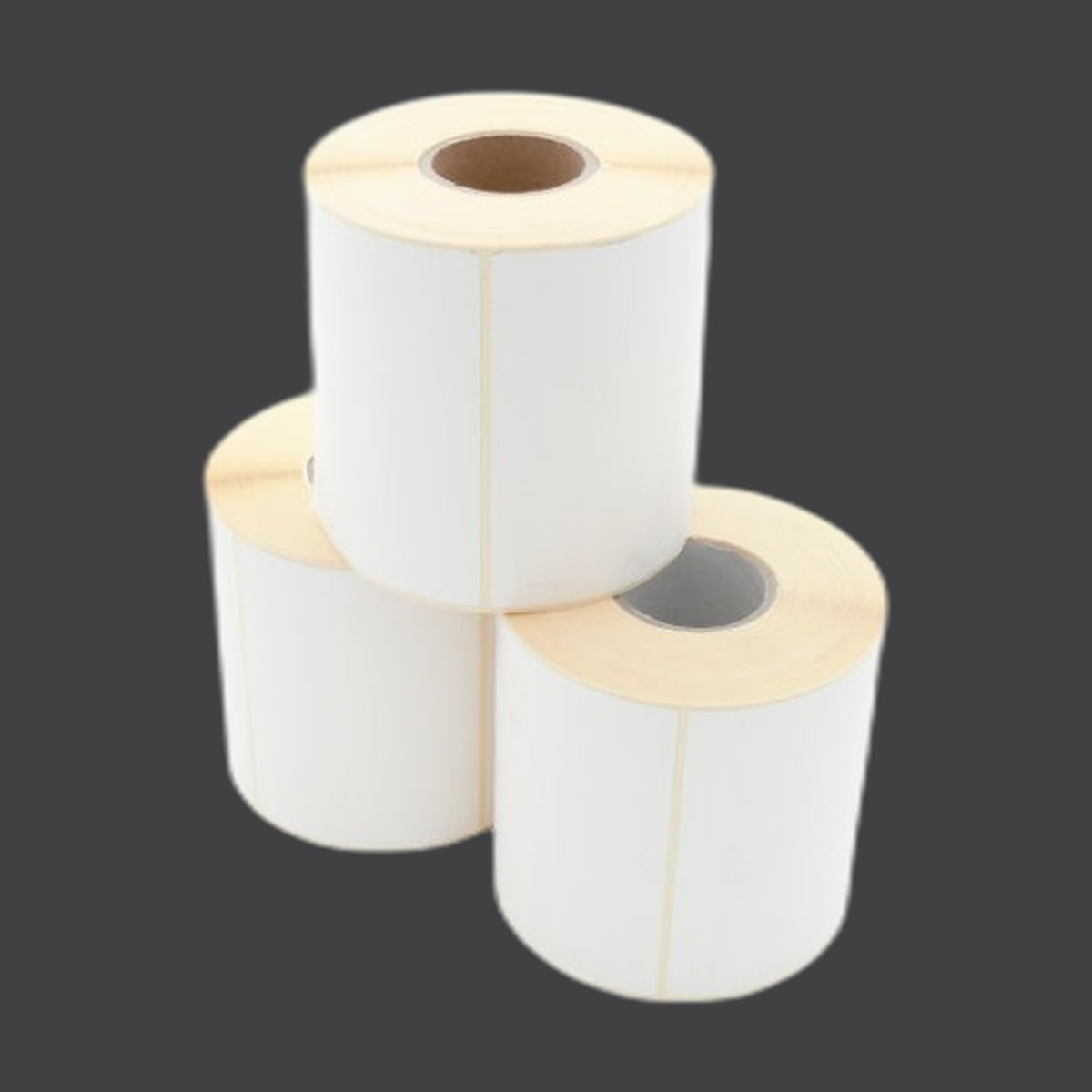 Etikettenrolle - Thermodirekt, 100 x 74mm, D113mm, Kern 40, 700 Etiketten/Rolle, permanent, perforiert