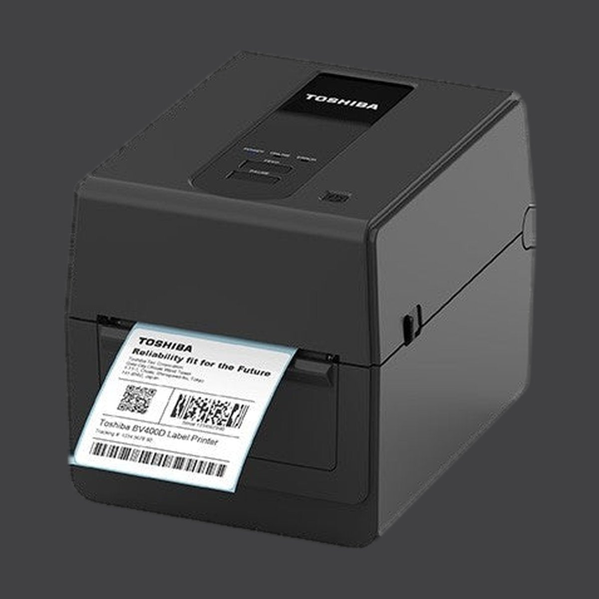 BV420D-GS02-QM-S - Etikettendrucker, thermodirekt, 203dpi, USB + Ethernet, schwarz
