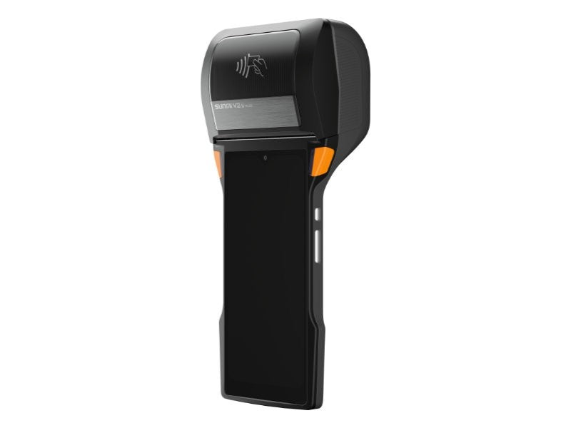 V2s PLUS 2D - 6.22 Display, Android 11, 80mm Bon-/Etikettendrucker, 2D Scanner, microSD Slot, Frontkamera, 4G, NFC