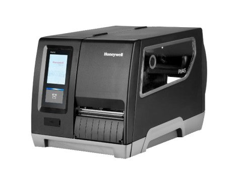 PM45 - WLAN + Bluetooth, Touch-Display, Thermotransfer, Etikettendrucker, 203dpi, USB + RS232 + Ethernet, schwarz