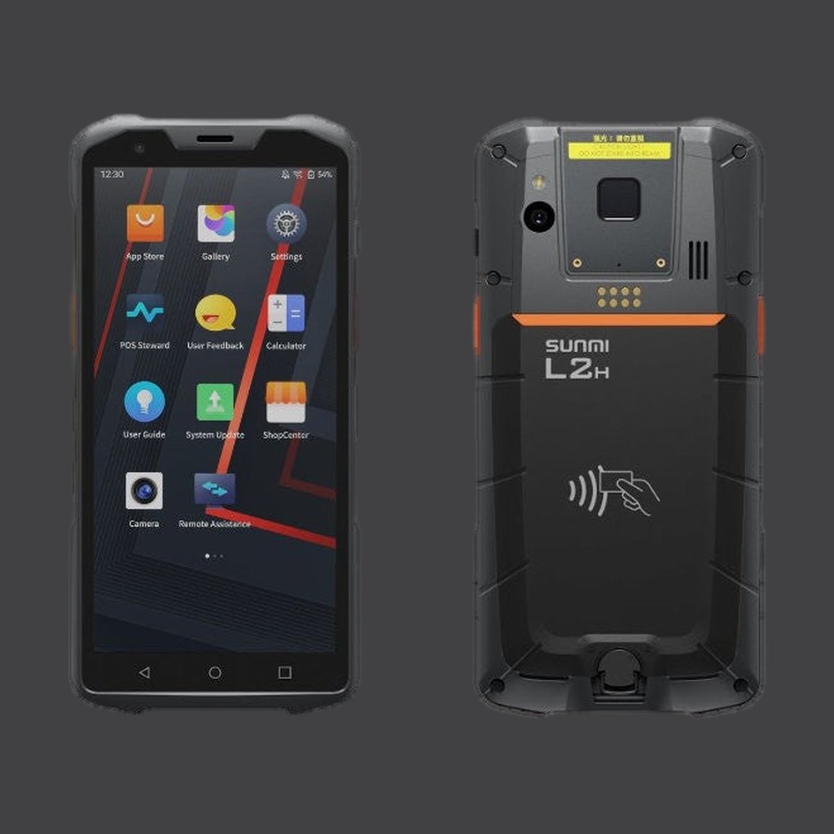 L2H - 5.5" Display, Android 11 mit GMS, 4GB/64GB, ZBR 2D-Scanner, Fingerabdruckleser, Octa-Core