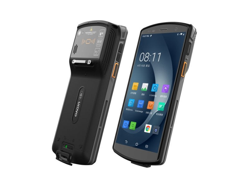 DT50D - 5.7" Display, Android 11 GMS+AER, 2D-Scanner, 4GB/64GB, Octa-Core, IP67, Near-UHF Leser