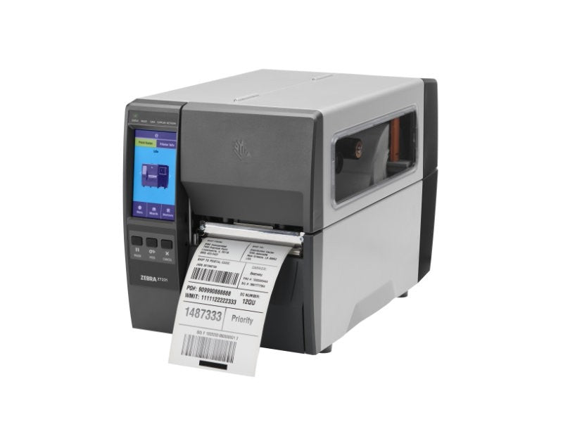 ZT231R - Etikettendrucker, thermotransfer, Farb-Display, 203dpi, 104mm, USB + RS232 + Ethernet + Bluetooth (BLE), RFID (UHF)