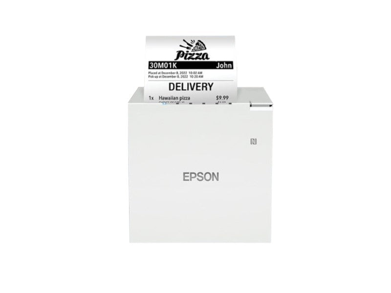 TM-m50II - Bon-Thermodrucker, 80mm, USB + RS232 + Ethernet, weiss
