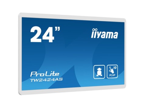 ProLite TW2424AS-W1  - 23.8" Touchmonitor, PCAP, 10 Touchpunkte, Android 12, Full HD, weiss