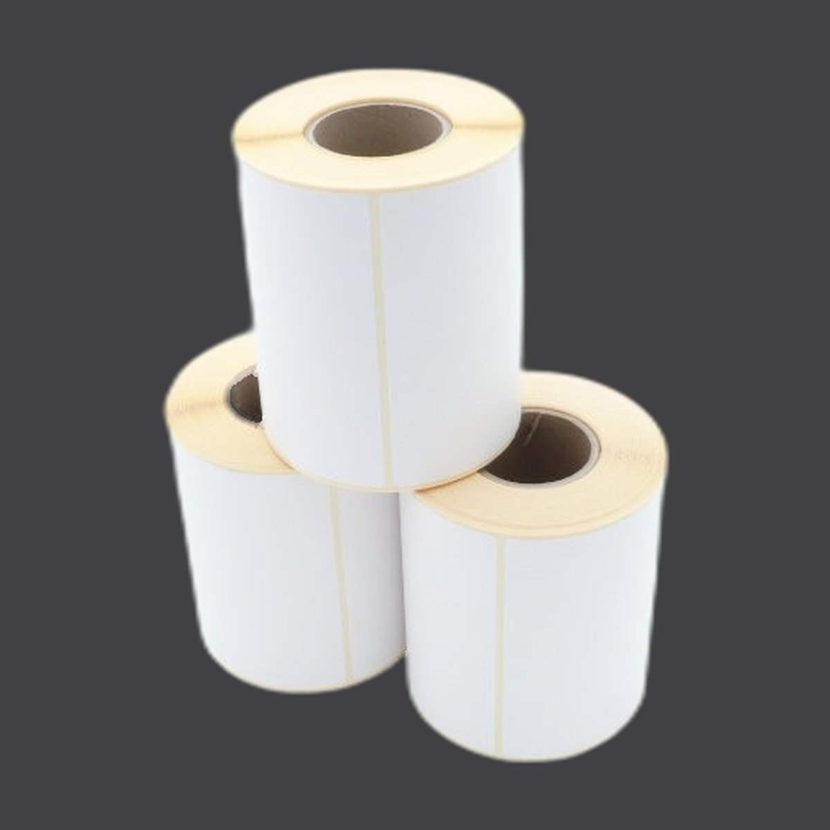 Etikettenrolle - Thermotransfer, 104 x 150mm, D90mm, Kern 40, 250 Etiketten/Rolle, permanent