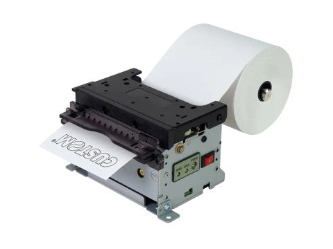 KX80S- Kioskeinbaudrucker mit Rollenhalter, thermodirekt, 203dpi, USB + RS232 + Ethernet