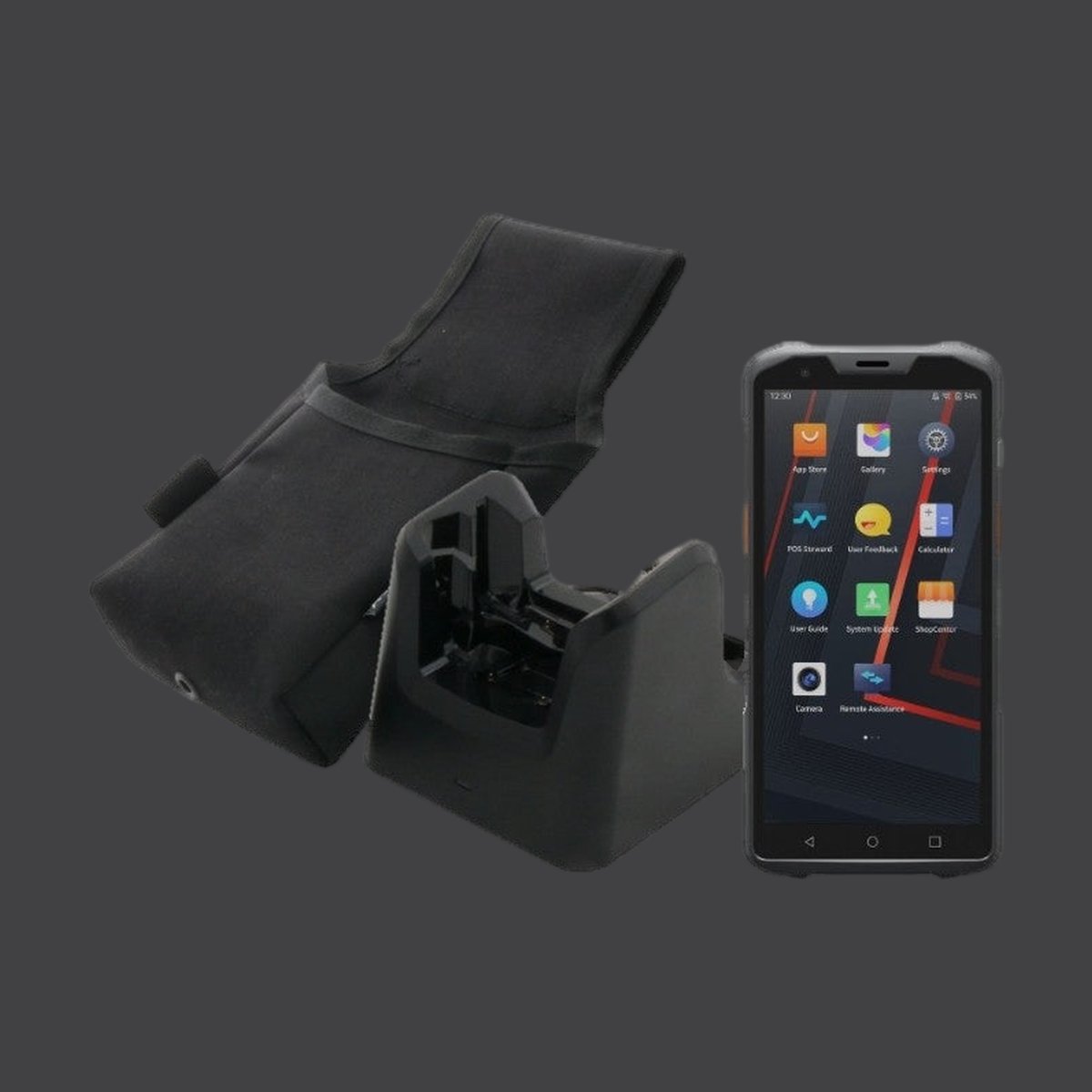 L2H - 5.5" Display, Android 11 mit GMS, 4GB/64GB, ZBR 2D-Scanner, Fingerabdruckleser, Octa-Core ***inkl. Cradle und Holster***