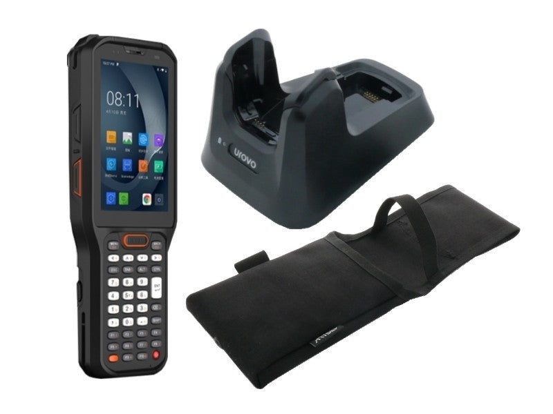 RT40S - 4" Display, Android 13 GMS+AER, Nah/Fern 2D-Scanner, 4GB/64GB, Octa-Core, IP68, Kühlbereich, 38 Tasten ***inkl. Ladestation und Holster***