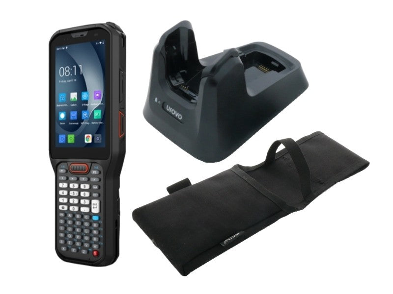 RT40S - 4" Display, Android 13 GMS+AER, Nah/Fern 2D-Scanner, 4GB/64GB, Octa-Core, IP68, Kühlbereich, 51 Tasten ***inkl. Ladestation und Holster***