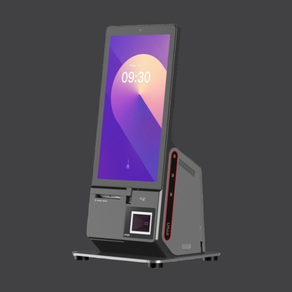 Heron 1 mini - 15.6" Kiosk System, Android 15 GMS, 8GB RAM, 128GB ROM, 80mm Receipt Printer, Barcode Scanner, NFC