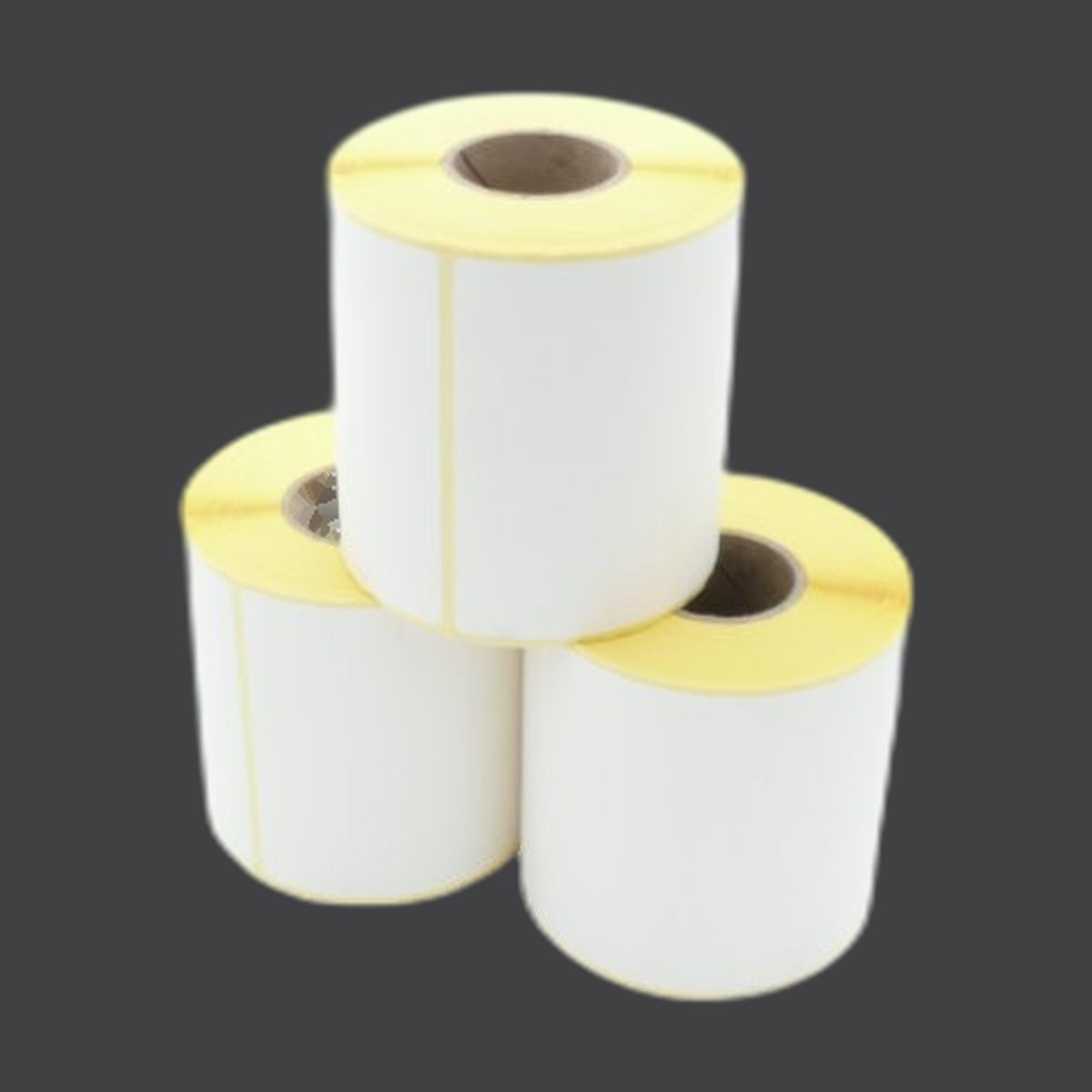 Etikettenrolle (Versandaufkleber DHL, Hermes, UPS, GLS, Fedex, DPD) - Thermodirekt, 101.6 x 152.4mm, D110mm, Kern 40mm, 320 Etiketten/Rolle, permanent