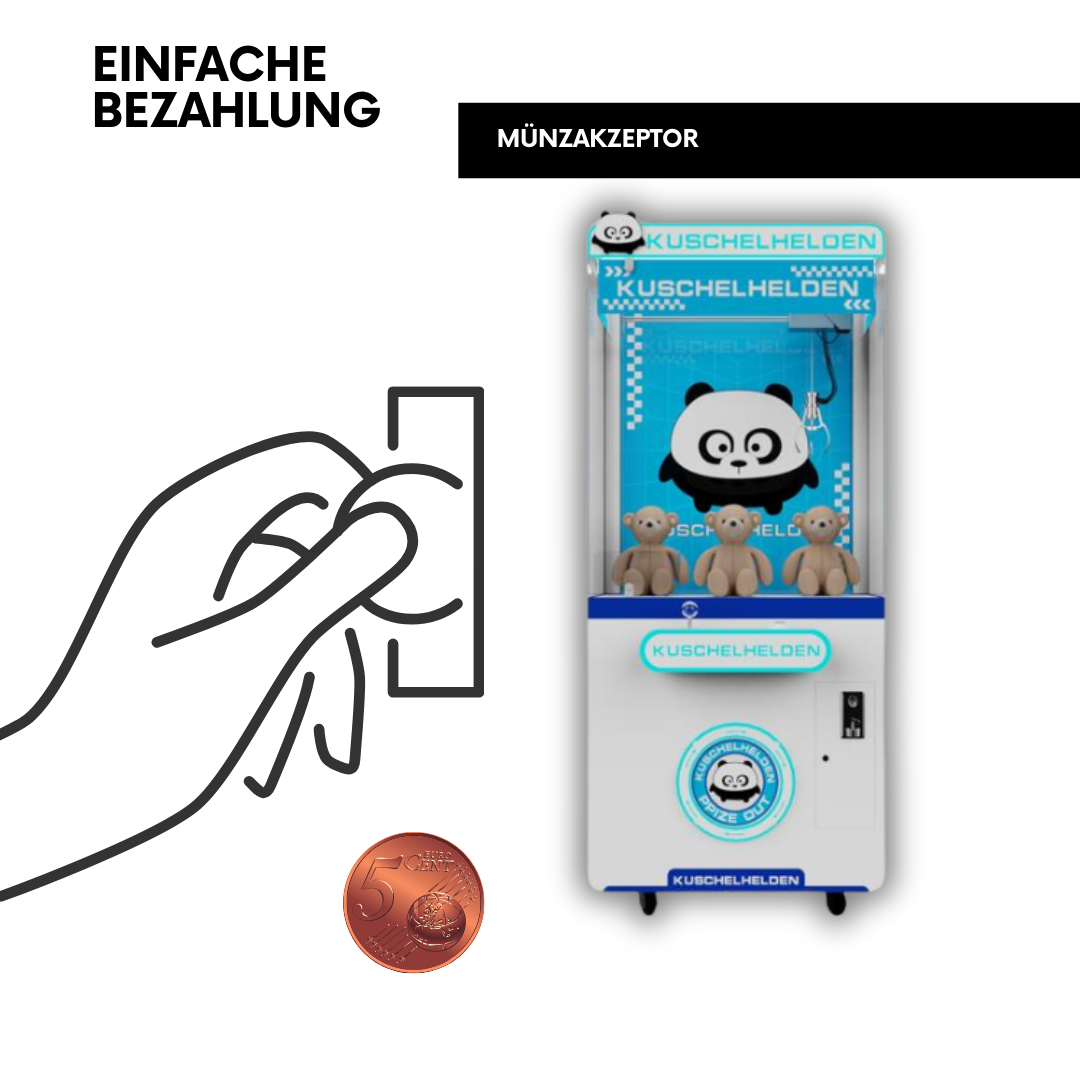 Kuschel Helden Greifautomat
