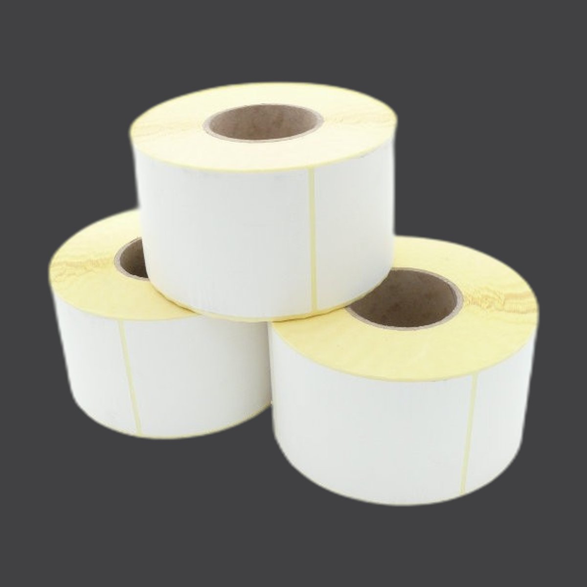 Etikettenrolle (Versandaufkleber DHL, Hermes, UPS, GLS, Fedex, DPD) - Thermodirekt, 101.6 x 152.4mm, D190mm, Kern 76mm, 980 Etiketten/Rolle, permanent