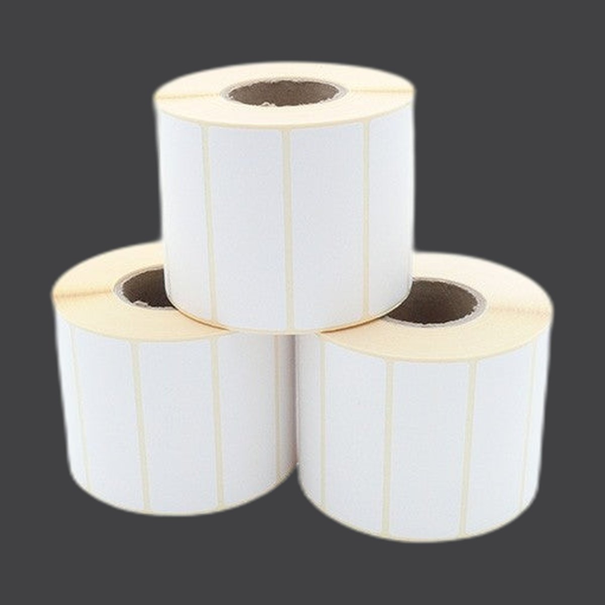 Etikettenrolle - Thermotransfer, 70 x 25mm, D93mm, Kern 40, 1500 Etiketten/Rolle, permanent