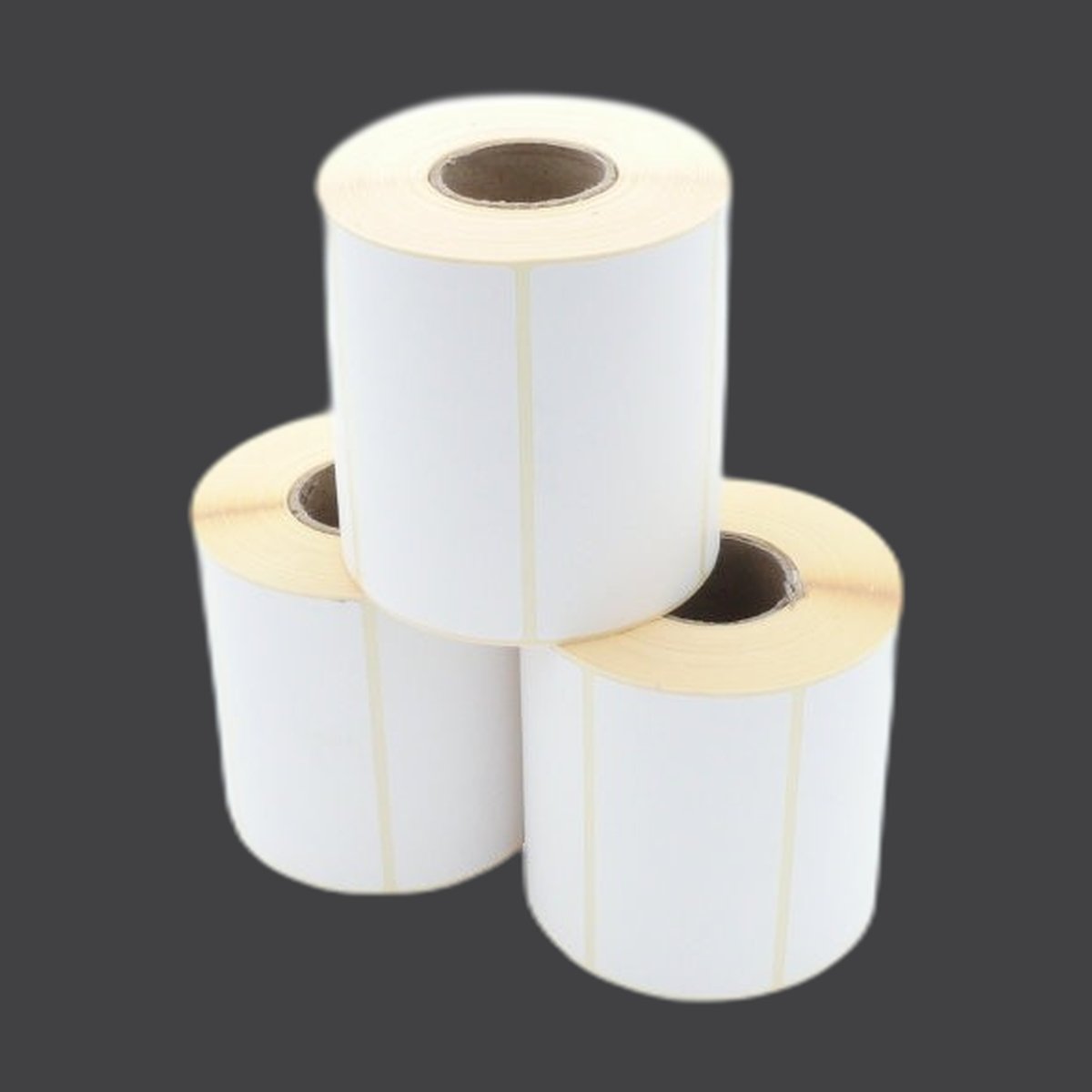 Etikettenrolle - Thermotransfer, 100 x 50mm, D103mm, Kern 40, 930 Etiketten/Rolle, permanent, ***perforiert nach jedem Etikett***