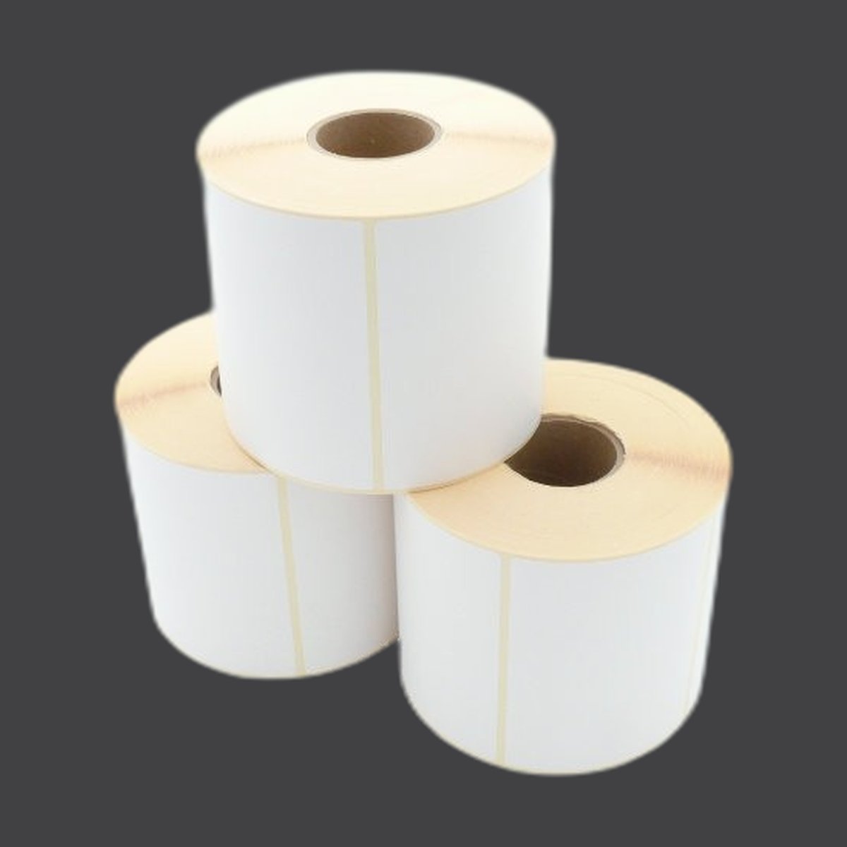 Etikettenrolle - Thermotransfer, 101.6 x 76.2mm, D125mm, Kern 40, 960 Etiketten/Rolle, permanent **perforiert**