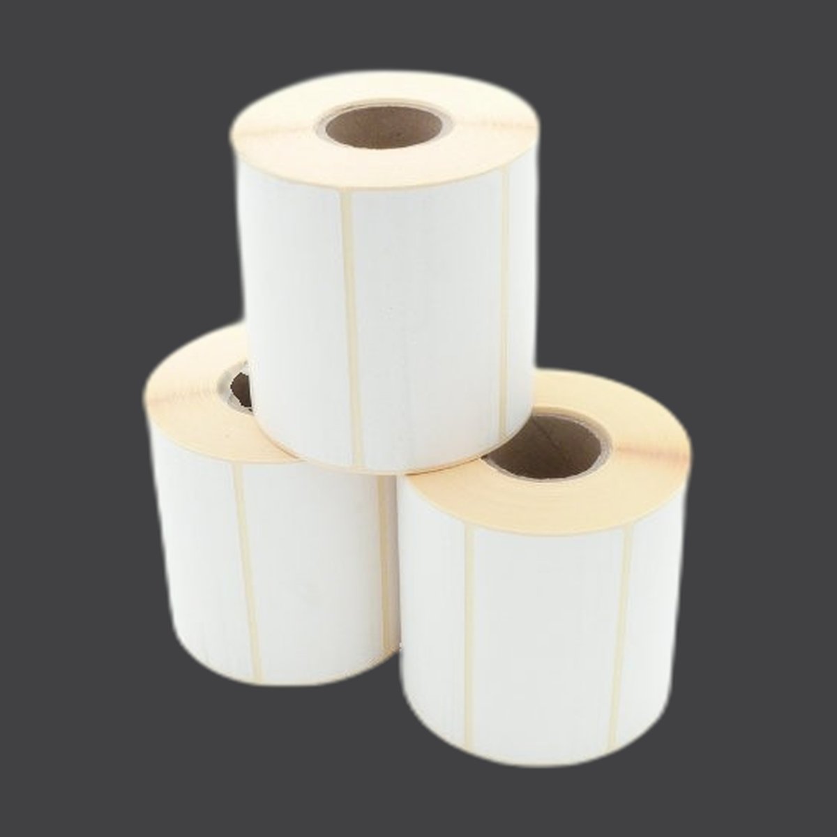 Etikettenrolle - Thermodirekt, 100 x 50mm, D105mm, Kern 40, 930 Etiketten/Rolle, permanent, ***perforiert**