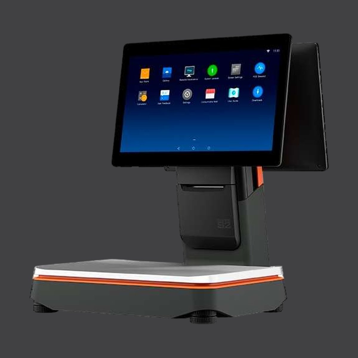 Skyline Payment® SUNMI S2 Waagenkasse – inkl. TSE und Bondrucker