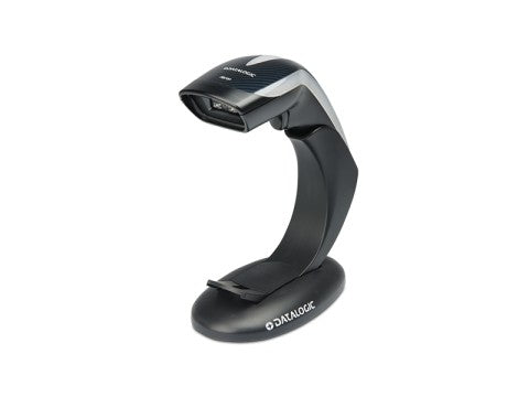 Heron HD3430 - 2D-Barcodescanner mit Ständer, USB-KIT, schwarz