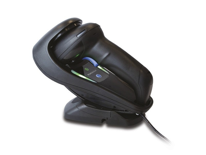 Gryphon GM4500 - Cordless 2D Barcode Scanner, 433 MHz, USB KIT with Charging/Transmission Base, black