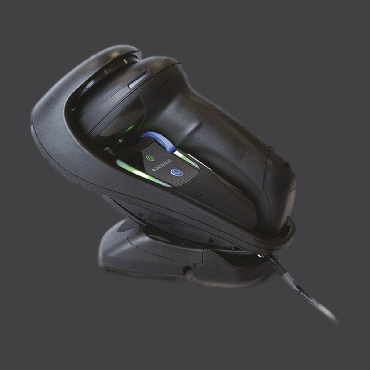 Gryphon GM4500 - Cordless 2D Barcode Scanner, 433 MHz, USB KIT with Charging/Transmission Base, black