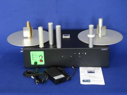 PM-300-HS Reel-to-Reel, dualer Etikettenauf-/-Abwickler für opt. Druckmechanik