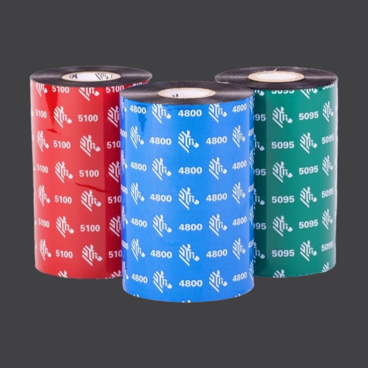 2300 wax - Farbband European Wachs, 74m x 110mm, 1/2 Zoll-Kern, außen beschichtet