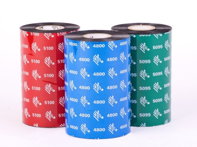 2300 wax - Farbband European Wachs 450m x 40mm, 1 Zoll-Kern, außen beschichtet
