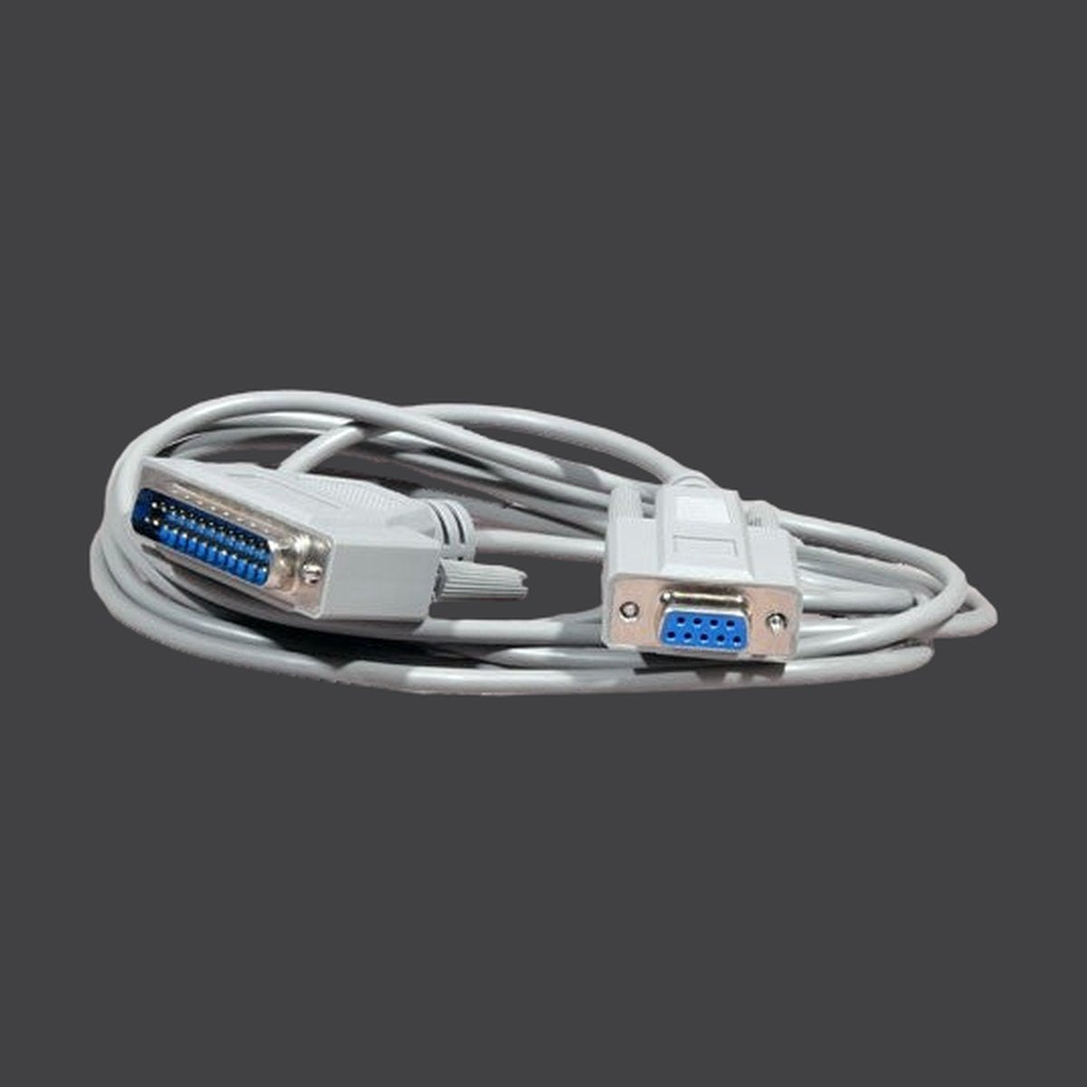Kabel für seriellen Bondrucker/ Kundendisplay ca. 1.5m **lichtgrau**