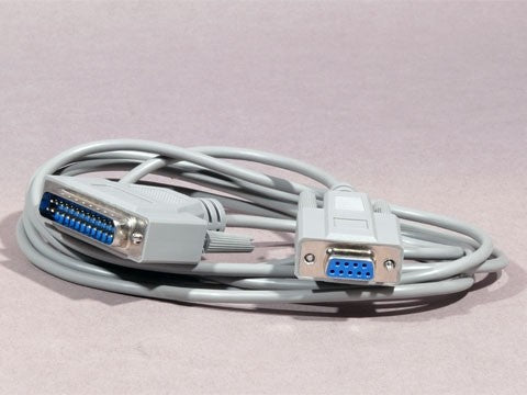 Cable for serial receipt printer/customer display approx. 1.5m **light gray**