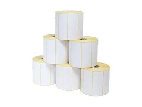 Etiketten - Z-Perform 1000T, 51 x 51mm, D200mm, Kern 76mm, 2740 Etiketten/Rolle, thermotransfer, permanent