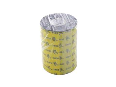 3400 wax/resin - Farbband High Performance Wachs/Harz, 450m x 110mm, 1 Zoll-Kern, außen beschichtet