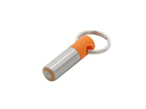Kellnerstift orange, mit fixer Laufnummer, gekürzte Version (30mm)