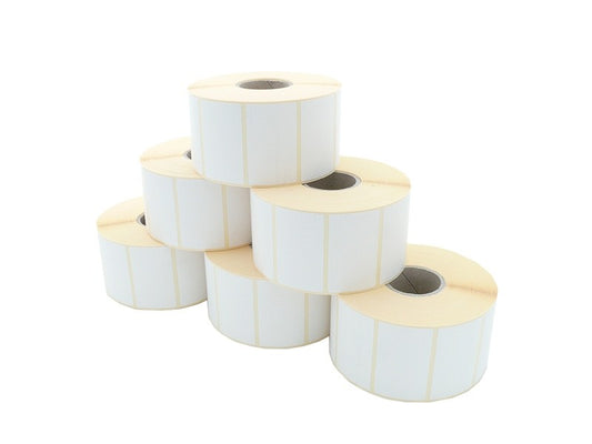 Label Roll - Thermal Direct, 60 x 36mm, D127mm, Core 40, 2000 Labels/Roll, permanent, outside wound