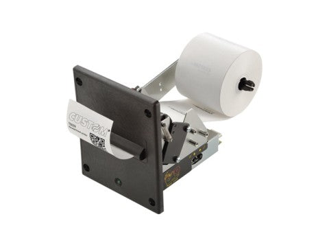 TG02H - Kioskeinbaudrucker, thermodirekt, 57mm, RS232 + USB, Kunststoff Frontblende