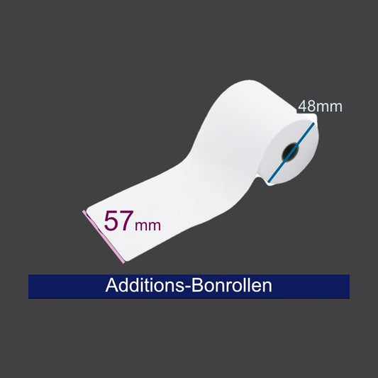 Additionsrolle - Normalpapier HF 57 48(50) 12 (B/D/K), 22m