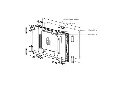 Flushmount Kit für 3243L