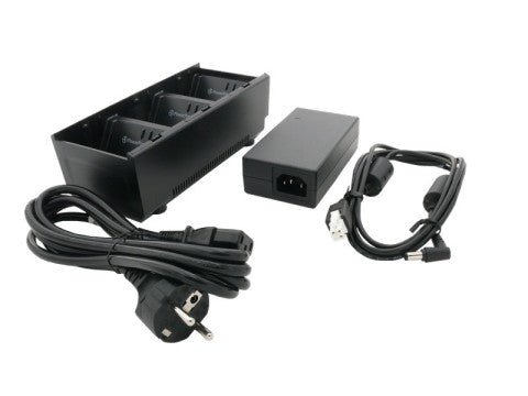 3-fach Batterieladestation für ZQ500-Serie, ZQ220 und ZQ600-Serie