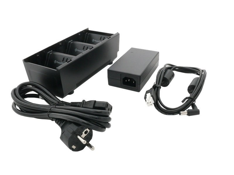 3-fach Batterieladestation für ZQ500-Serie, ZQ220 und ZQ600-Serie