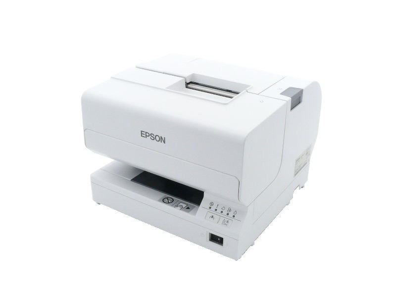 TM-J7700 - Çok İstasyonlu Mürekkep Püskürtmeli Yazıcı, USB + Ethernet, Beyaz *İlaç Sürümü*