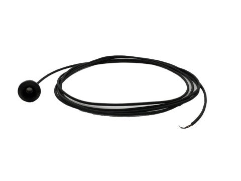 Einbau-Stiftschloss mit Rosette, Kabel 3m mit Lötenden