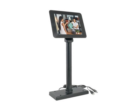 SD1000 - 10&quot; Kassenmonitor, True Flat Display, USB Anschluss, schwarz