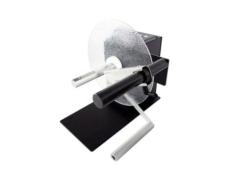 UNI-CAT-1-INCH - Externer Etiketten-Ab-/-Aufwickler, Kern 25.4mm, Rollendurchmesser 220mm, Etikettenbreite 155mm